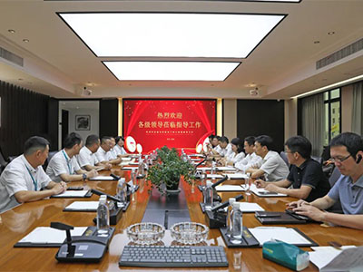 拼經(jīng)濟(jì) 促發(fā)展！溫州灣新區(qū)黨工委副書記謝忠誠率隊(duì)赴集團(tuán)開展調(diào)研督導(dǎo)活動(dòng)
